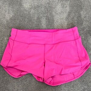Lululemon Athletica Bright Pink Athletic Shorts Never Worn